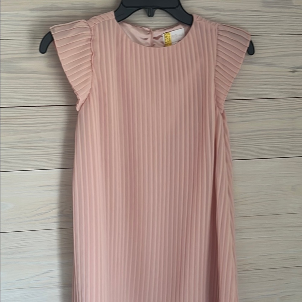 Beautiful blush swing dress